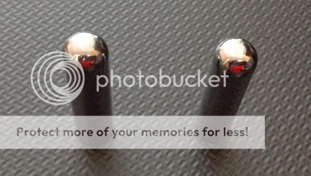 SOLD Chrome door lock pins Original BMW